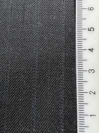 97432-53 25AW BEST SELECTION [vải Truyền Thống] Vải Truyền Thống Kẻ Sọc Xám Than Công Ty TNHH Kunishima Ảnh phụ