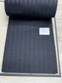 97432-53 25AW BEST SELECTION [vải Truyền Thống] Vải Truyền Thống Kẻ Sọc Xám Than Công Ty TNHH Kunishima Ảnh phụ