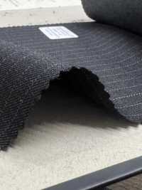 39467-42 25AW LỰA CHỌN TỐT NHẤT 【FANCY WORSTED】 Fancy Worsted Charcoal Gray Kẻ Sọc[Vải] Công Ty TNHH Kunishima Ảnh phụ