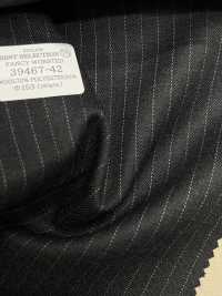 39467-42 25AW LỰA CHỌN TỐT NHẤT 【FANCY WORSTED】 Fancy Worsted Charcoal Gray Kẻ Sọc[Vải] Công Ty TNHH Kunishima Ảnh phụ