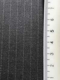39467-42 25AW LỰA CHỌN TỐT NHẤT 【FANCY WORSTED】 Fancy Worsted Charcoal Gray Kẻ Sọc[Vải] Công Ty TNHH Kunishima Ảnh phụ