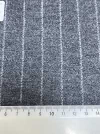 55CN5507 CANONICO JERSEY WORSTED FLANNEL GRAY CHALK Kẻ Sọc[Vải] CANONICO Ảnh phụ