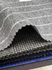 55CN5508 CANONICO JERSEY WORSTED FLANNEL Kẻ Sọc Phấn Xám Nhạt[Vải] CANONICO Ảnh phụ