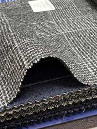 55CN5510 CANONICO FLANNEL 120'S Gray Glen Kẻ Caro[Vải] CANONICO Ảnh phụ