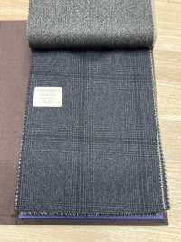 55CN5516 CANONICO MILLED TROPICAL Navy Glen Kẻ Caro[Vải] CANONICO Ảnh phụ