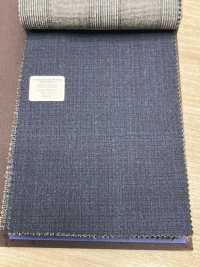 55CN5518 CANONICO MILLED TROPICAL Navy Kẻ Caro[Vải] CANONICO Ảnh phụ