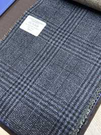 55CN5520 CANONICO 21μ MOULINE' SAXONY Navy Glen Kẻ Caro[Vải] CANONICO Ảnh phụ