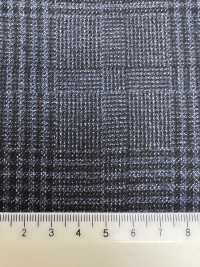 55CN5520 CANONICO 21μ MOULINE' SAXONY Navy Glen Kẻ Caro[Vải] CANONICO Ảnh phụ