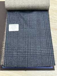 55CN5520 CANONICO 21μ MOULINE' SAXONY Navy Glen Kẻ Caro[Vải] CANONICO Ảnh phụ