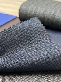 55CN5524 CANONICO TRADITIONAL WORSTED 21μ Navy Glen Kẻ Caro[Vải] CANONICO Ảnh phụ