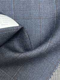 55CN5524 CANONICO TRADITIONAL WORSTED 21μ Navy Glen Kẻ Caro[Vải] CANONICO Ảnh phụ