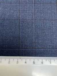 55CN5524 CANONICO TRADITIONAL WORSTED 21μ Navy Glen Kẻ Caro[Vải] CANONICO Ảnh phụ