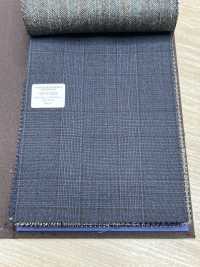 55CN5524 CANONICO TRADITIONAL WORSTED 21μ Navy Glen Kẻ Caro[Vải] CANONICO Ảnh phụ