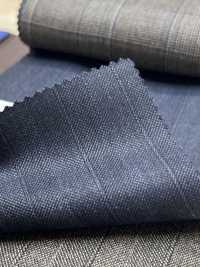 55CN5526 CANONICO TRADITIONAL WORSTED 21μ Navy Kẻ Sọc[Vải] CANONICO Ảnh phụ