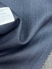 55CN5526 CANONICO TRADITIONAL WORSTED 21μ Navy Kẻ Sọc[Vải] CANONICO Ảnh phụ