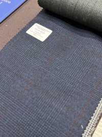 55CN5530 CANONICO PERENNIAL SUPER110'S Navy X Wine Glen Kẻ Caro[Vải] CANONICO Ảnh phụ