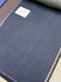 55CN5532 CANONICO PERENNIAL SUPER110'S Navy Glen Kẻ Caro[Vải] CANONICO Ảnh phụ