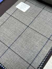 55CN5534 CANONICO PERENNIAL SUPER110'S Beige Windowpane[Vải] CANONICO Ảnh phụ