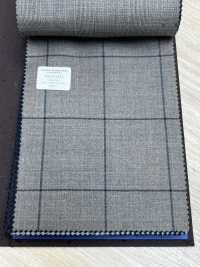 55CN5534 CANONICO PERENNIAL SUPER110'S Beige Windowpane[Vải] CANONICO Ảnh phụ