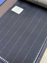 55CN5535 CANONICO PERENNIAL SUPER110'S Navy Kẻ Sọc[Vải] CANONICO Ảnh phụ