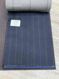 55CN5535 CANONICO PERENNIAL SUPER110'S Navy Kẻ Sọc[Vải] CANONICO Ảnh phụ