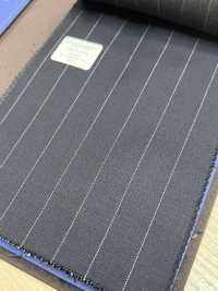 55CN5539 CANONICO PERENNIAL SUPER110'S Navy Kẻ Sọc[Vải] CANONICO Ảnh phụ