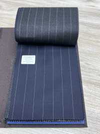 55CN5539 CANONICO PERENNIAL SUPER110'S Navy Kẻ Sọc[Vải] CANONICO Ảnh phụ