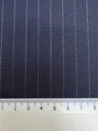 55CN5541 CANONICO PERENNIAL SUPER110'S Navy Kẻ Sọc[Vải] CANONICO Ảnh phụ