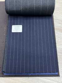 55CN5541 CANONICO PERENNIAL SUPER110'S Navy Kẻ Sọc[Vải] CANONICO Ảnh phụ