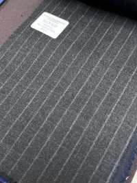 55CN5542 CANONICO PERENNIAL SUPER110'S Charcoal Gray Kẻ Sọc[Vải] CANONICO Ảnh phụ