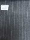 55CN5542 CANONICO PERENNIAL SUPER110'S Charcoal Gray Kẻ Sọc