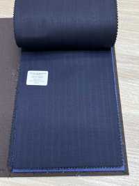 55CN5550 CANONICO PERENNIAL SUPER110'S Dark Navy Shadow Kẻ Sọc[Vải] CANONICO Ảnh phụ
