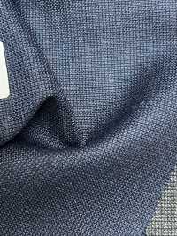 55CN5564 CANONICO TRADITIONAL WORSTED 21μ Navy Micro Kẻ Caro[Vải] CANONICO Ảnh phụ