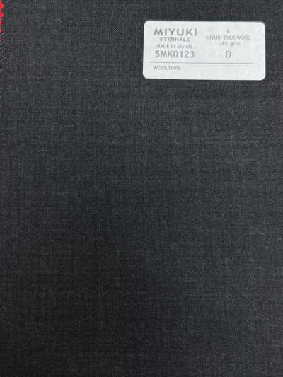 5MK0123 MIYUKI EVER WOOL Trơn màu xám than