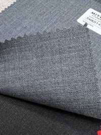 5MK0145 MIYUKI EVER WOOL (Miyuki Everwool) Vải Trơn Không Hoạ Tiết Xám Nhạt Trơn Miyuki Keori (Miyuki) Ảnh phụ