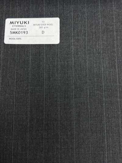 5MK0193 MIYUKI EVER WOOL (Miuyuki Ever Wool) sọc xám