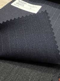 5MK0215 MIYUKI EVER WOOL Shadow Kẻ Sọc Navy[Vải] Miyuki Keori (Miyuki) Ảnh phụ