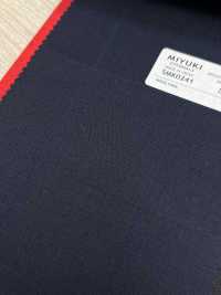 5MK0241 MIYUKI EVER WOOL Shadow Windowpane, Xanh Navy[Vải] Miyuki Keori (Miyuki) Ảnh phụ
