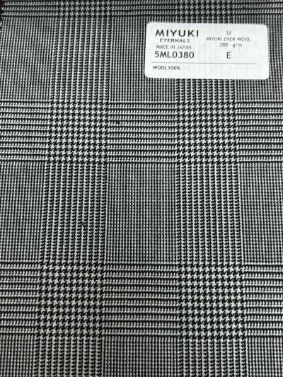 5ML0380 MIYUKI EVER WOOL (MiYuki Ever Wool) caro Glen xám