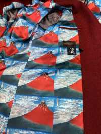 TPS3002 Mẫu Lặp Lại Vải Lót In Hình Katsushika Hokusai Ảnh phụ