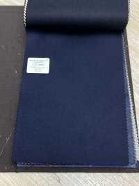 CNB8002 CANONICO Tiêu Chuẩn Flannel Super 120's Navy Vải Trơn Không Hoạ Tiết CANONICO Ảnh phụ
