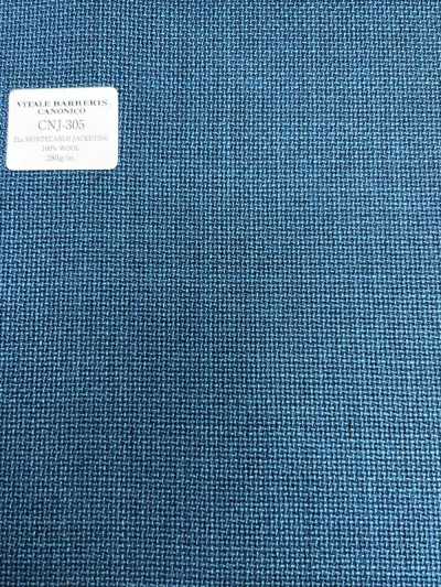 CNJ305 CANONICO Tiêu chuẩn 21μ MONTECARLO dùng cho áo khoác hopsack xanh lục bảo trơn