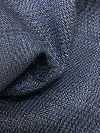 2MK4454 26SS Vải Miyuki MIYUKI ESSENTIALS ACTIVA Màu Xanh Hải Quân Kẻ Caro Miyuki Keori (Miyuki) Ảnh phụ