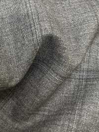 2ML4582 26SS Vải Miyuki MIYUKI Essentials TROPICS Màu Xám Trung Bình Kẻ Kẻ Caro Miyuki Keori (Miyuki) Ảnh phụ