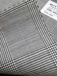 2ML4604 26SS Vải Miyuki MIYUKI Essentials TROPICS Màu Xám Nhạt Kẻ Caro Miyuki Keori (Miyuki) Ảnh phụ