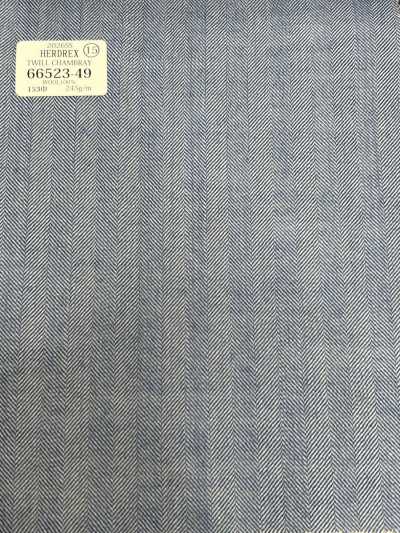 66523-49 26SS HERDREX 【Chambray chéo】 Chambray chéo