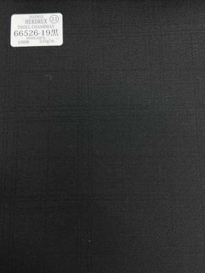66526-19 26SS HERDREX [CHAMBRAY dệt chéo] Chambray dệt chéo