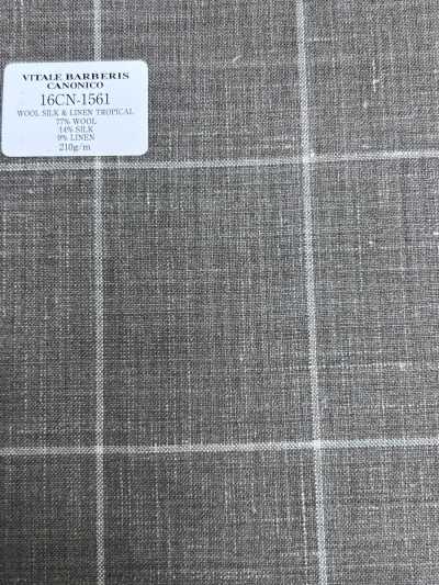 16CN1561 26SS VBC Vitale Barberis Canonico LEN, LỤA & LANH TROPICAL