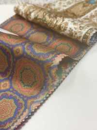 URJ-099 Sản Xuất Tại Ý, 100% Cupro Với Vải Lót In Hoa. TCS Ảnh phụ