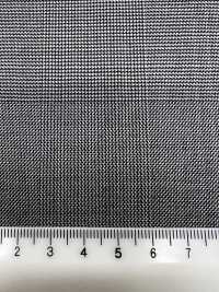 M02053-9 Dòng Sản Phẩm độc Quyền KUNISHIMA1850 [Len Siêu Mịn 140's] Họa Tiết Kẻ Caro đen Trắng Glen Kẻ Caro[Vải] Công Ty TNHH Kunishima Ảnh phụ